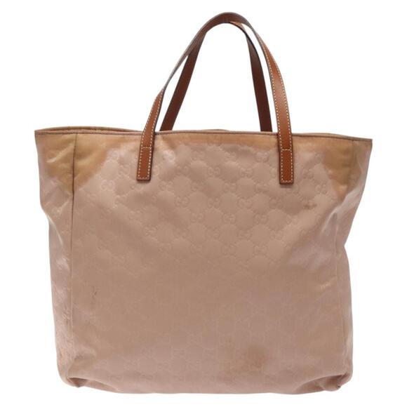 GUCCI GG Canvas Hand Bag Pink - Picture 3 of 16